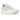 adidas Ultra Boost 5.0 Triple White baskets de profil avec une empeigne en Primeknit blanc et une semelle intercalaire blanche