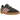 Adidas Gazelle Indoor Brown Velvet baskets en profil latéral avec du velours marron, des détails blancs et une semelle gomme