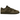 Nike Dunk Low SE Olive Canvas baskets en vue sous angle avec une tige en toile olive et une semelle blanche