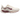 Nike Vomero 18 Pale Ivory Red Sepia Silt Red Dark Team Red baskets de profil avec des nuances claires et rouges et des lacets