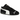 Puma Speedcat OG Black White baskets vue latérale classique avec empeigne en daim, détails blancs et semelle en gomme fine style sport auto