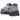 ASICS Gel-Cumulus 16 TOGA Grey Black Pure Silver baskets de profil avec des details gris et noirs et des lacets