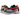Nike Book 1 What The baskets vue sous un angle avec une tige multicolore, des lacets et une semelle