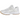 Nike Zoom Vomero 5 White Phantom Summit White baskets de profil avec une tige en mesh blanc et beige, des lacets et une semelle