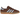 Adidas Gazelle Indoor Preloved Brown Clear Sky Gum baskets de profil avec tige marron, details bleu clair et semelle gomme