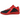 Nike Giannis Zoom Freak 6 Bred baskets vue de profil avec une empeigne rouge et noire, une semelle blanche et des lacets
