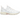ASICS Gel-Venture 6 NS White White baskets de profil avec une tige en mesh blanc, des lacets assortis et une semelle crantée