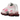 New Balance Abzorb 2000 Rose Sugar baskets en profil latéral avec une tige en mesh rose, des lacets assortis et une semelle.