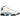 Air Jordan 13 Retro Blue Grey baskets vue latérale avec empeigne en cuir blanc, empiècements en daim gris et détail holographique au talon