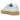 Adidas Sambae Almost Blue baskets en profil lateral avec une tige en cuir bleu clair, une semelle en gomme et des détails blancs
