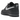 Nike Air Force 1 Low Black Grey baskets de profil avec une empeigne noire, des details gris, des lacets et une semelle