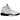 Jordan 5 Retro Medium Soft Pink baskets en vue latérale avec une tige rose, une semelle intercalaire blanche et des details translucides