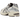 ASICS Gel-1130 Cream Cocoa Powder baskets de profil avec une tige en mesh crème, des détails marrons et des lacets
