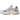 New Balance 9060 Sea Salt Dream State baskets en vue latérale avec une tige en mesh blanc, des details en daim et une semelle épaisse