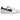 Adidas Superstar 80s Bape White Black baskets en vue laterale avec une tige en cuir blanc, des details noirs et le bout coquille