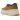 UGG Tasman Weather Hybrid Slipper Chestnut Whitecap baskets en vue sous angle avec tige en daim marron et col blanc