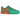Nike Air Force 1 Low '07 Stadium Green Crimson baskets en vue laterale avec tige en cuir vert, swoosh blanc et semelle classique