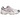 ASICS Gel-1130 White Desert Red baskets de profil avec une tige en mesh blanc, des details rouges et des lacets