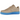 Nike Air Force 1 Low Protro Kobe Bryant Linen baskets de profil avec une empeigne beige clair, un swoosh blanc et une semelle