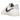Jordan 1 Retro Low '85 Wings French Blue baskets en vue sous angle avec une tige en cuir bleu et des lacets blancs