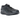 Nike Zoom Vomero 5 Anthracite baskets en vue latérale avec une tige en mesh sombre et des détails noirs