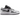 Jordan 1 Low SE Metallic Silver Tiempo baskets en vue sous angle avec une tige en cuir argenté, des lacets et une semelle blanche