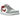 Jordan 1 Low Jade Horizon baskets en vue de profil avec des details en cuir vert pale et blanc ainsi qu'une semelle blanche