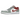 Jordan 1 Low Jade Horizon baskets vue sous angle avec empeigne en cuir vert jade, détails blancs et lacets assortis