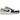 Air Jordan 1 Low Black Toe Rattan baskets vue latérale avec empeigne en cuir blanc, empiècements noirs et détails en daim beige au talon