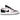 Air Jordan 1 Low Light Arctic Pink baskets vue latérale, avec empiècements en cuir rose, semelle intermédiaire blanche et swoosh noir