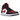 Air Jordan 1 Mid White Black Red (2022) baskets vue de profil classique avec empeigne en cuir blanc, rouge et noir et logo iconique