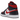 Air Jordan 1 Mid White Black Red (2022) baskets vue de profil classique avec empeigne en cuir blanc, détails rouges, swoosh noir et semelle blanche