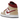 Air Jordan 1 Mid Light Curry Cardinal baskets vue latérale avec empeigne beige, détails rouges, semelle intermédiaire blanche et logo Wings.