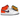 Air Jordan 1 Mid Alternate Multi-Color baskets en vue latérale avec empiècements en cuir multicolores, Swoosh noir, semelle intermédiaire blanche.