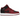 Air Jordan 1 Mid Team Red Black White baskets vue latérale avec empeigne en cuir blanc, empiècements rouges et swoosh noir classique