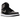 Air Jordan 1 Retro High Shadow (2018) baskets vue latérale avec empeigne en cuir gris et noir, logo Air Jordan classique et semelle intermédiaire blanche