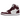 Air Jordan 1 Retro High OG Bordeaux baskets en vue latérale avec base en cuir blanc, empiècements bordeaux et logo Swoosh emblématique.