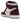 Air Jordan 1 Retro High OG Bordeaux baskets en vue latérale, avec tige en cuir bordeaux, lacets blancs et une semelle intermédiaire classique blanche