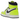 Air Jordan 1 Retro High OG Visionaire baskets vue latérale en cuir jaune et blanc avec un swoosh Nike noir et des détails marqués