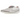 Jordan Tiempo Streetgato SE Phantom Sail baskets vue sous angle avec tige blanche en cuir, daim et details beiges