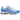 Nike Air Max Plus 7 White Blue Crystal baskets de profil avec une tige blanche, des details bleus et des unites Air visibles