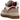 UGG Lowmel Driftwood Biking Red baskets vue de profil avec tige en daim rouge, lacets et semelle épaisse