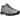 ASICS Gel-Kayano 20 Gravel Pure Silver baskets de profil avec une tige en mesh gris et des details argentés