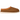 UGG Tasman Slipper Chestnut Bright Melon baskets en vue latérale avec empeigne en daim marron, bordure brodée et doublure douce