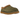 UGG Tasman Slipper Burnt Olive baskets vue latérale avec empeigne en daim olive, détail brodé tressé sur le rebord et doublure douce