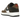 Nike Air Force 1 Low Escape baskets de profil avec des empiècements en cuir marron, une semelle intercalaire blanche et des lacets