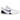 Nike Kobe 9 Elite Low EM Protro White Court Purple baskets en profil lateral blanc avec des details et lacets pourpre