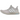 adidas Ultra Boost 1.0 Grey One Cloud White Glow Blue baskets de profil avec une tige en maille grise et blanche et une semelle blanche