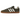 Adidas Samba OG Medium Raw Khaki Gum baskets en vue latérale avec suède beige clair, détails en cuir blanc et semelle en gomme