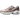 New Balance 740 Rich Oak Bisque Pecan baskets en vue de profil avec des empiècements marrons et des lacets